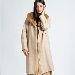 100% Cashmere Vintage Imperial Majesty Coat Size S